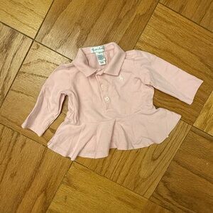 Ralph Lauren Pink Kids Polo Shirt